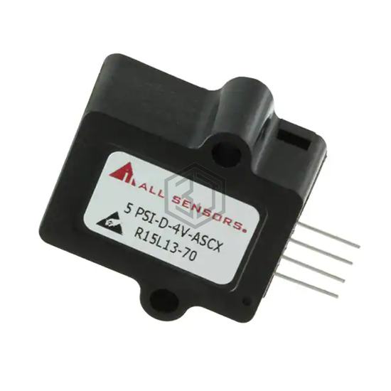 5 PSI-D-4V-ASCX - Amphenol All Sensors Corporation - Pressure Sensors, Transducers