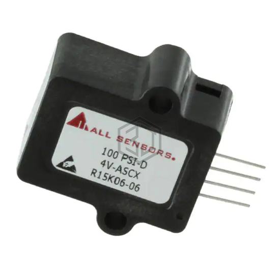 100 PSI-D-4V-ASCX - Amphenol All Sensors Corporation - Pressure Sensors, Transducers