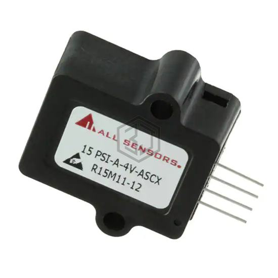 15 PSI-A-4V-ASCX - Amphenol All Sensors Corporation - Pressure Sensors, Transducers