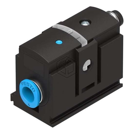 SDE5-D10-FP-Q6E-P-M8 - Festo Corporation - Pressure Sensors, Transducers