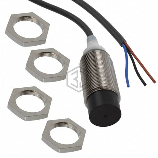 E2A-M18KN16-WP-B1 2M - Omron Automation and Safety - Proximity Sensors - Industrial