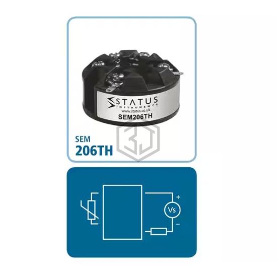 SEM206TH - Status Instruments Ltd - Temperature Sensors - Analog and Digital Output - Industrial