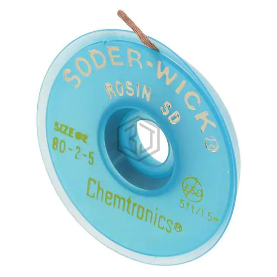 80-2-5 - Chemtronics - Desoldering Braid, Wick, Pumps