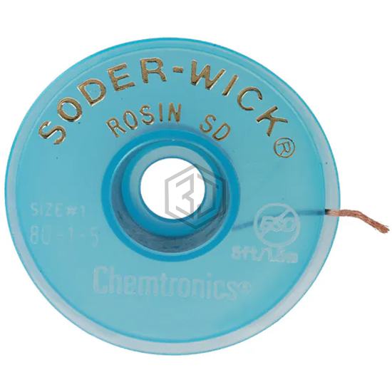 80-1-5 - Chemtronics - Desoldering Braid, Wick, Pumps