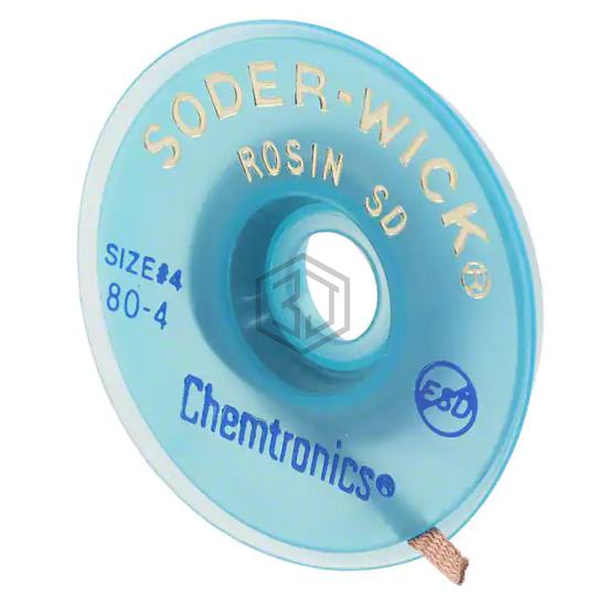 80-4-5 - Chemtronics - Desoldering Braid, Wick, Pumps