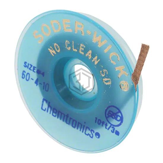 60-4-10 - Chemtronics - Desoldering Braid, Wick, Pumps