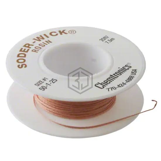 50-1-25 - Chemtronics - Desoldering Braid, Wick, Pumps