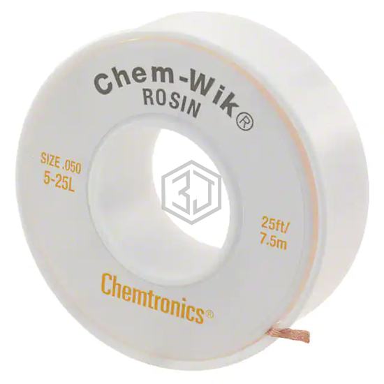 5-25L - Chemtronics - Desoldering Braid, Wick, Pumps