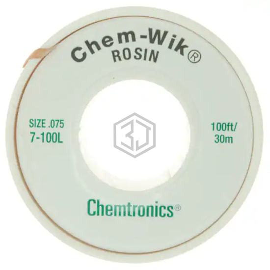 7-100L - Chemtronics - Desoldering Braid, Wick, Pumps