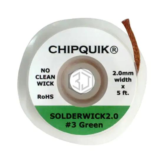 SOLDERWICK2.0 - Chip Quik Inc. - Desoldering Braid, Wick, Pumps