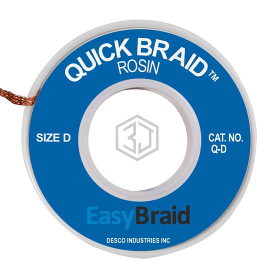 Q-D-100 - MENDA/EasyBraid - Desoldering Braid, Wick, Pumps