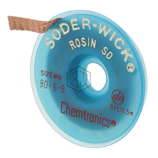 80-6-5 - Chemtronics - Desoldering Braid, Wick, Pumps