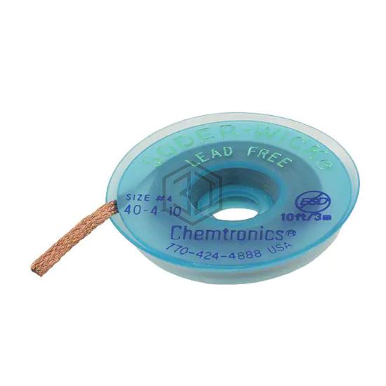 40-4-10 - Chemtronics - Desoldering Braid, Wick, Pumps