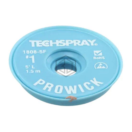1808-5F - Techspray - Desoldering Braid, Wick, Pumps