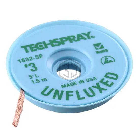 1832-5F - Techspray - Desoldering Braid, Wick, Pumps
