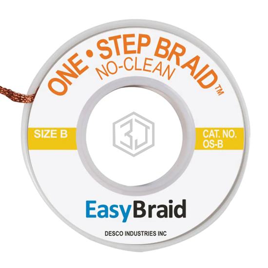 OS-B-25 - MENDA/EasyBraid - Desoldering Braid, Wick, Pumps