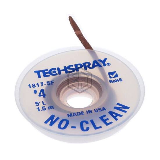 1817-5F - Techspray - Desoldering Braid, Wick, Pumps