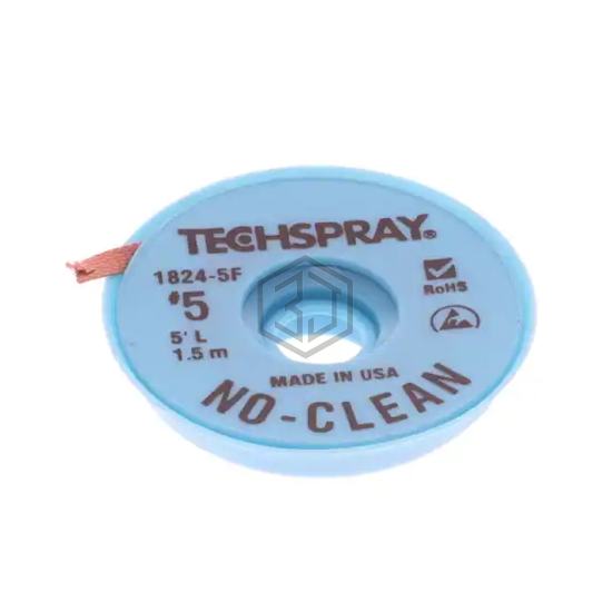1824-5F - Techspray - Desoldering Braid, Wick, Pumps
