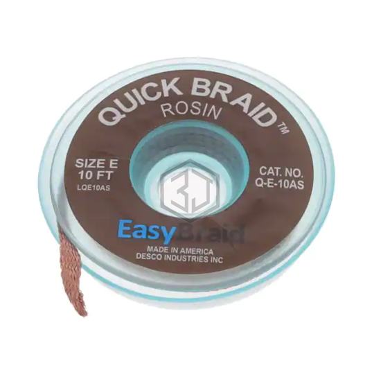 Q-E-10AS - MENDA/EasyBraid - Desoldering Braid, Wick, Pumps