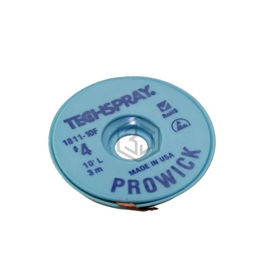1811-10F - Techspray - Desoldering Braid, Wick, Pumps
