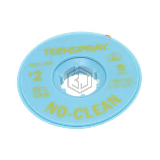 1821-25F - Techspray - Desoldering Braid, Wick, Pumps