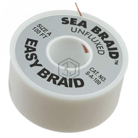 S-A-100 - MENDA/EasyBraid - Desoldering Braid, Wick, Pumps