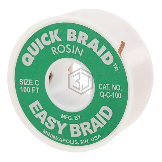 Q-C-100 - MENDA/EasyBraid - Desoldering Braid, Wick, Pumps