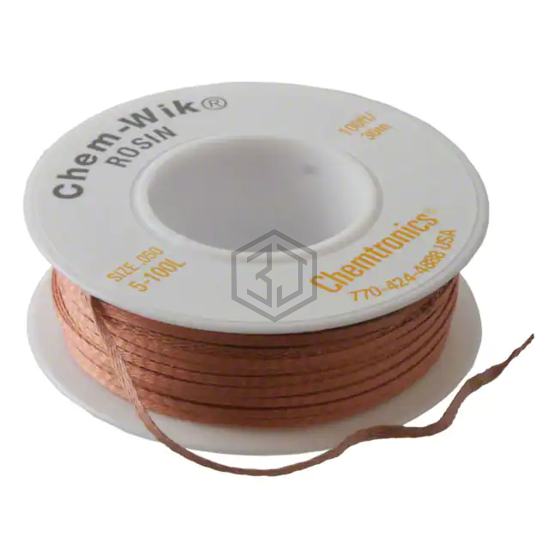 5-100L - Chemtronics - Desoldering Braid, Wick, Pumps