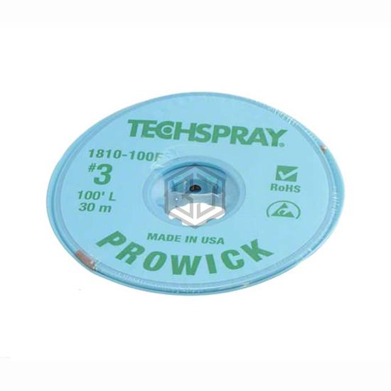 1810-100F - Techspray - Desoldering Braid, Wick, Pumps