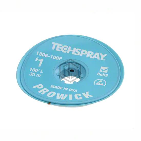 1808-100F - Techspray - Desoldering Braid, Wick, Pumps