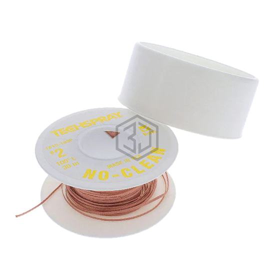 1815-100F - Techspray - Desoldering Braid, Wick, Pumps