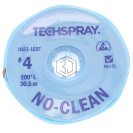 1823-100F - Techspray - Desoldering Braid, Wick, Pumps