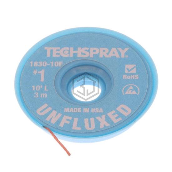 1830-10F - Techspray - Desoldering Braid, Wick, Pumps