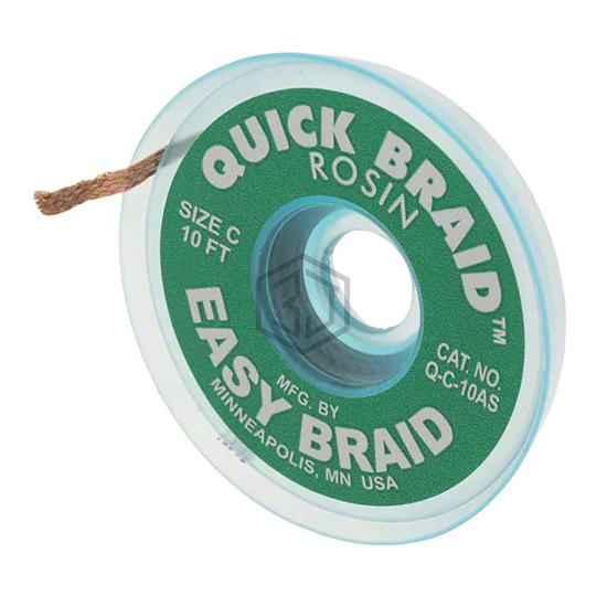 Q-C-10AS - MENDA/EasyBraid - Desoldering Braid, Wick, Pumps