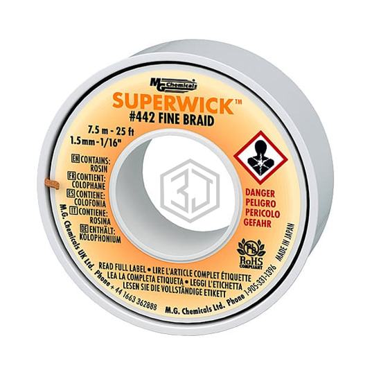 442 - MG Chemicals - Desoldering Braid, Wick, Pumps