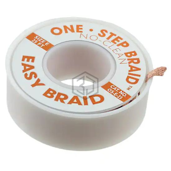 OS-E-25 - MENDA/EasyBraid - Desoldering Braid, Wick, Pumps