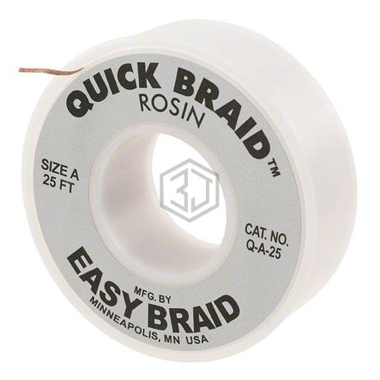 Q-A-25 - MENDA/EasyBraid - Desoldering Braid, Wick, Pumps
