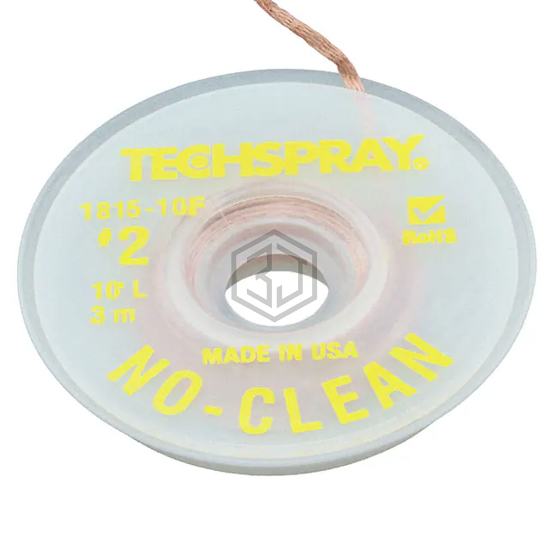 1815-10F - Techspray - Desoldering Braid, Wick, Pumps
