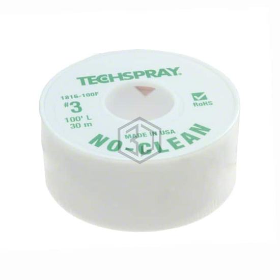 1816-100F - Techspray - Desoldering Braid, Wick, Pumps