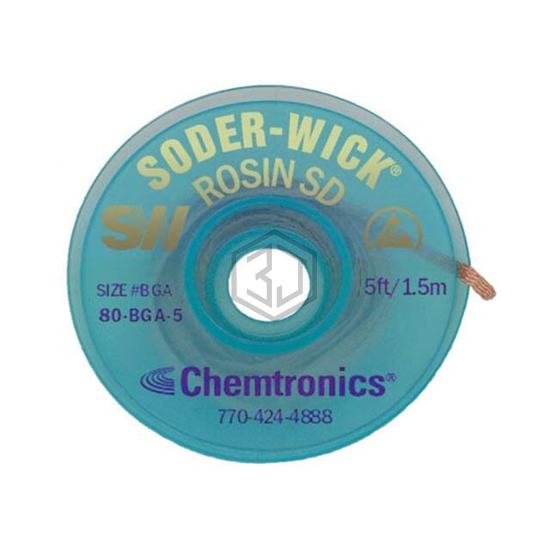 80-BGA-5 - Chemtronics - Desoldering Braid, Wick, Pumps