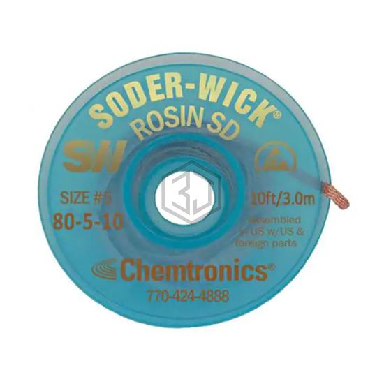 80-5-10 - Chemtronics - Desoldering Braid, Wick, Pumps