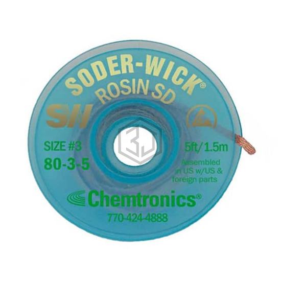 SW18035 - Chemtronics - Desoldering Braid, Wick, Pumps