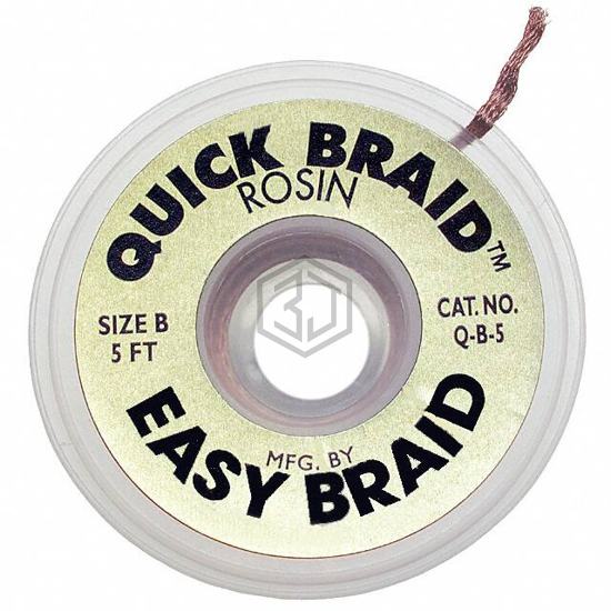 Q-B-5 - MENDA/EasyBraid - Desoldering Braid, Wick, Pumps