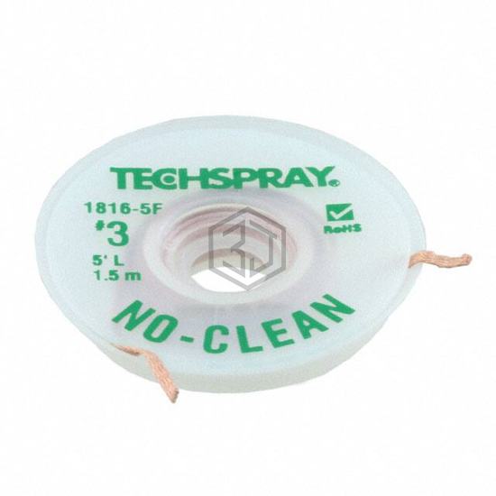 1816-5F - Techspray - Desoldering Braid, Wick, Pumps