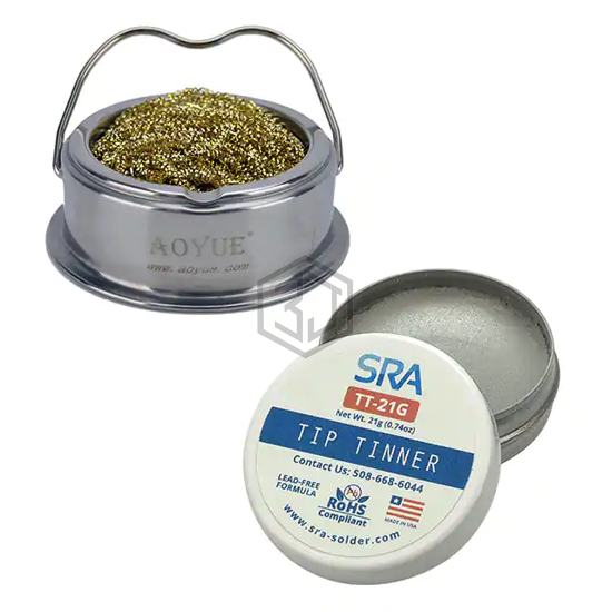 TTKIT - SRA Soldering Products - Solder Sponges, Tip Cleaners