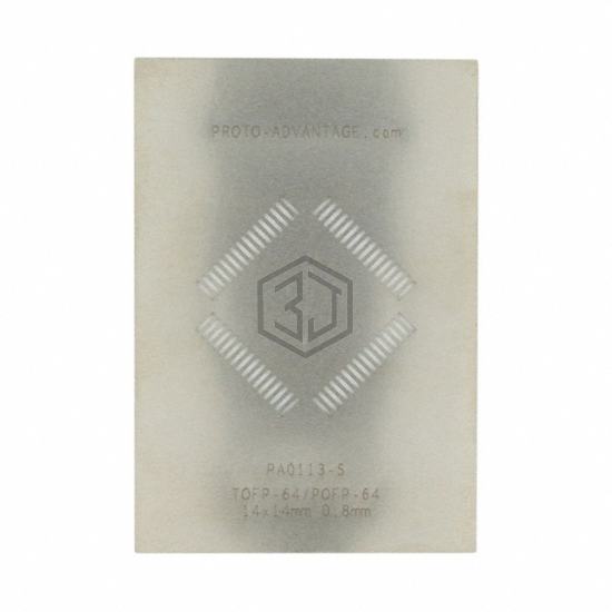 PA0113-S - Chip Quik Inc. - Solder Stencils, Templates