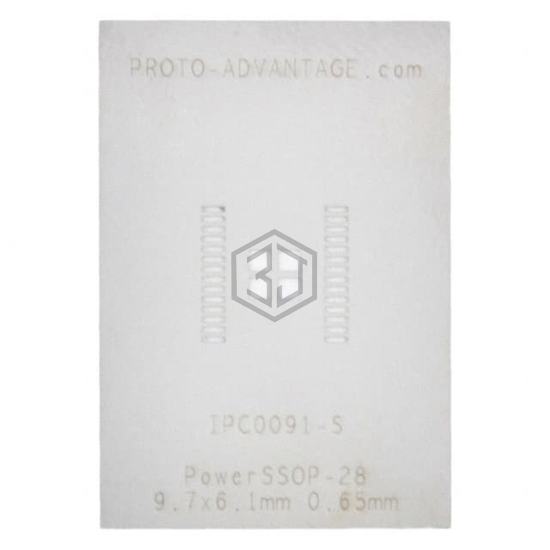 IPC0091-S - Chip Quik Inc. - Solder Stencils, Templates