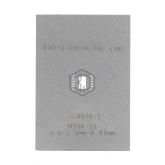 IPC0078-S - Chip Quik Inc. - Solder Stencils, Templates