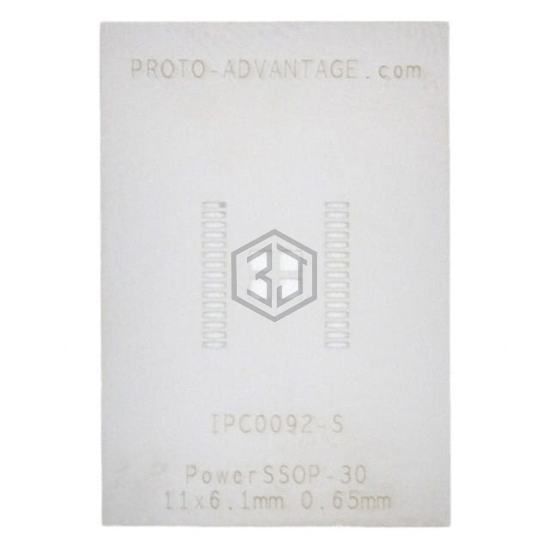 IPC0092-S - Chip Quik Inc. - Solder Stencils, Templates