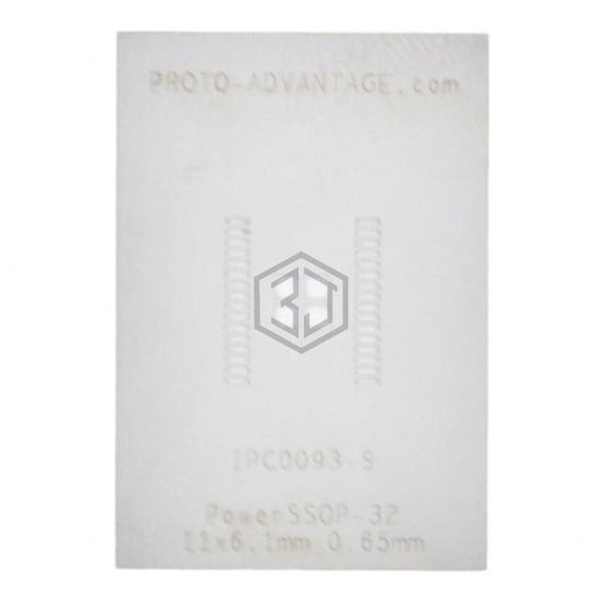 IPC0093-S - Chip Quik Inc. - Solder Stencils, Templates
